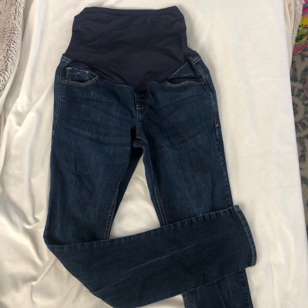 Old navy maternity skinny jeans